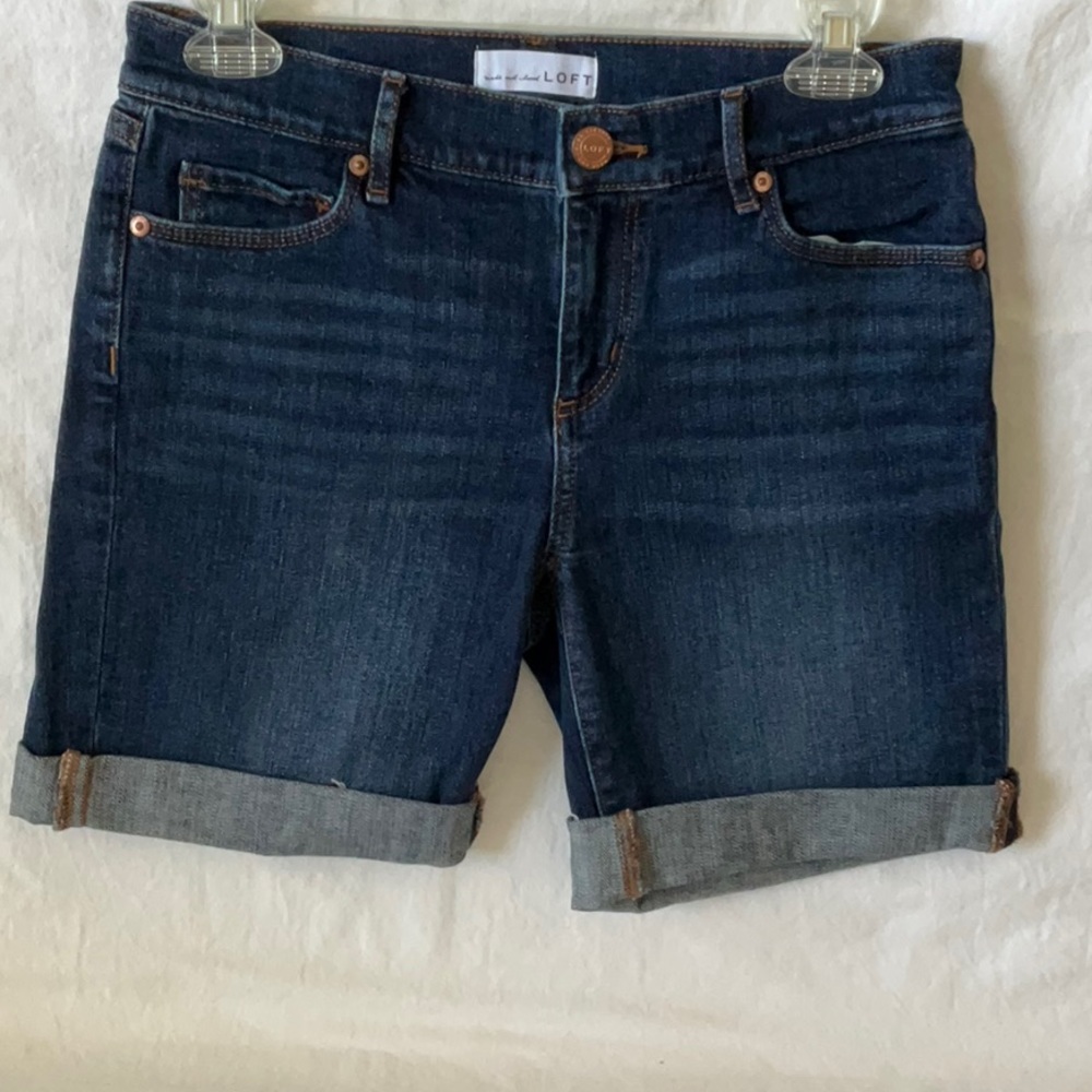 Loft Jean Denim Shorts 27